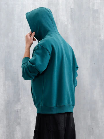 Oversized Brushed Fleece Hoodie