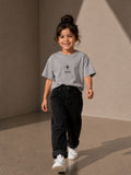 Girls Oversized T-Shirt – Gray