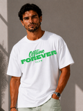 Men Oversized T-Shirt – Offline Forever – White