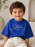 Boys Oversized T-Shirt – Main Character – Royal Blue