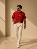 Men Oversized T-Shirt – Red