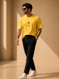 Men Oversized T-Shirt – Yellow