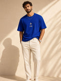 Men Oversized T-Shirt – Royal Blue