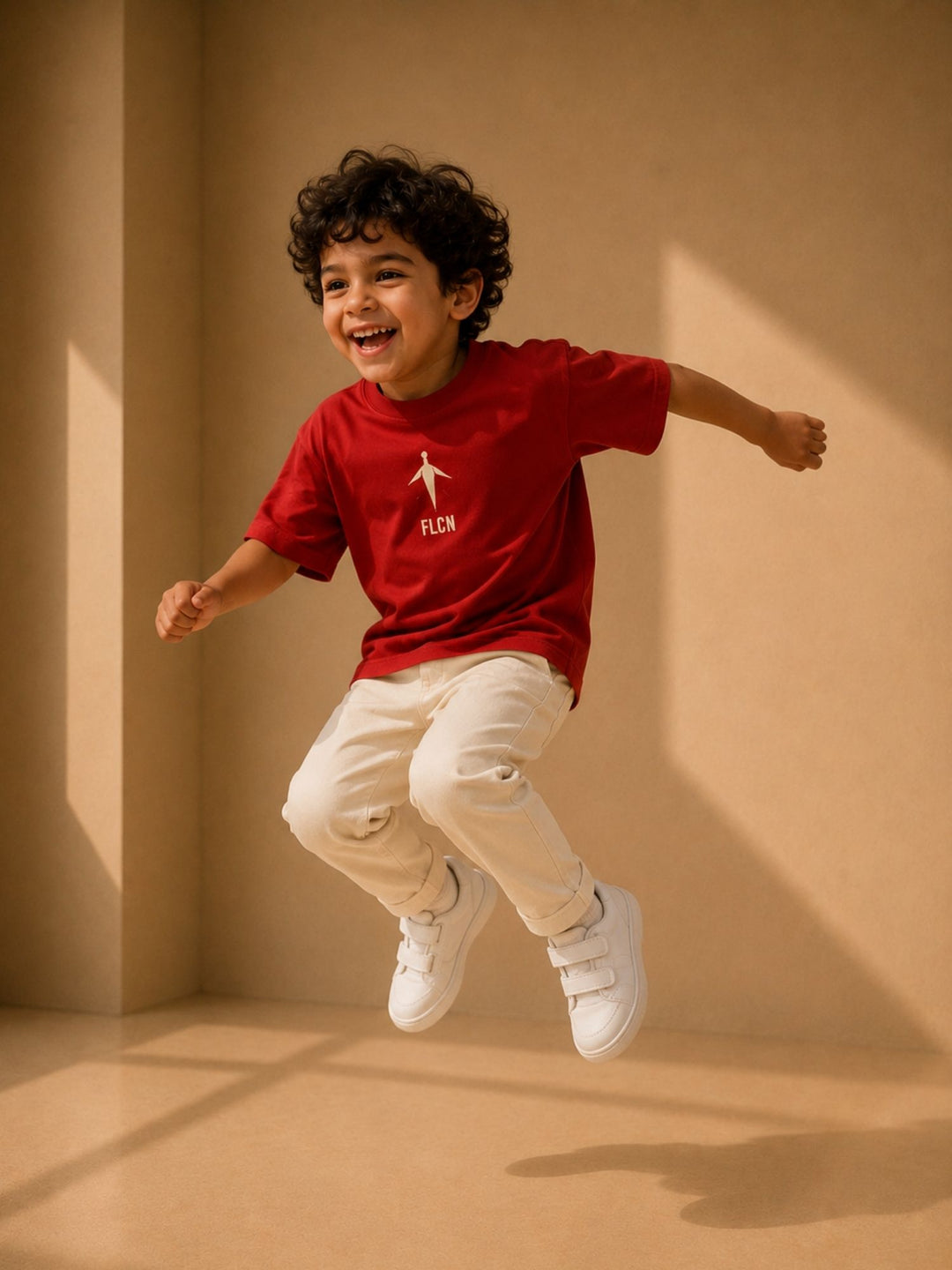Boys Oversized T-Shirt – Red