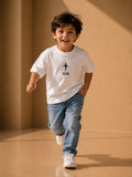 Boys Oversized T-Shirt – White