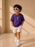 Boys Oversized T-Shirt – Purple