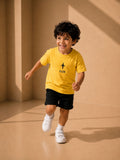 Boys Oversized T-Shirt – Yellow