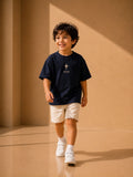 Boys Oversized T-Shirt – Navy Blue