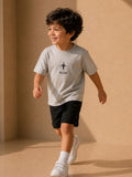 Boys Oversized T-Shirt – Gray