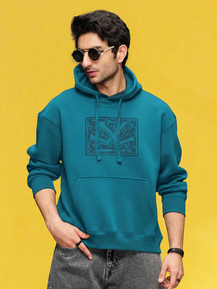 Oversized Brushed Fleece Hoodie